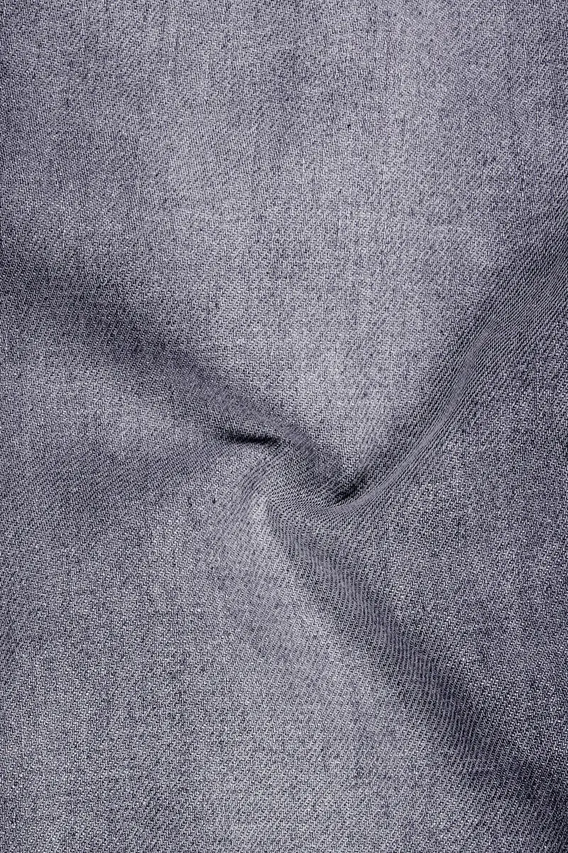 Dusty Gray Slim Fit Mid-Rise Clean Look Stretchable Denim 3