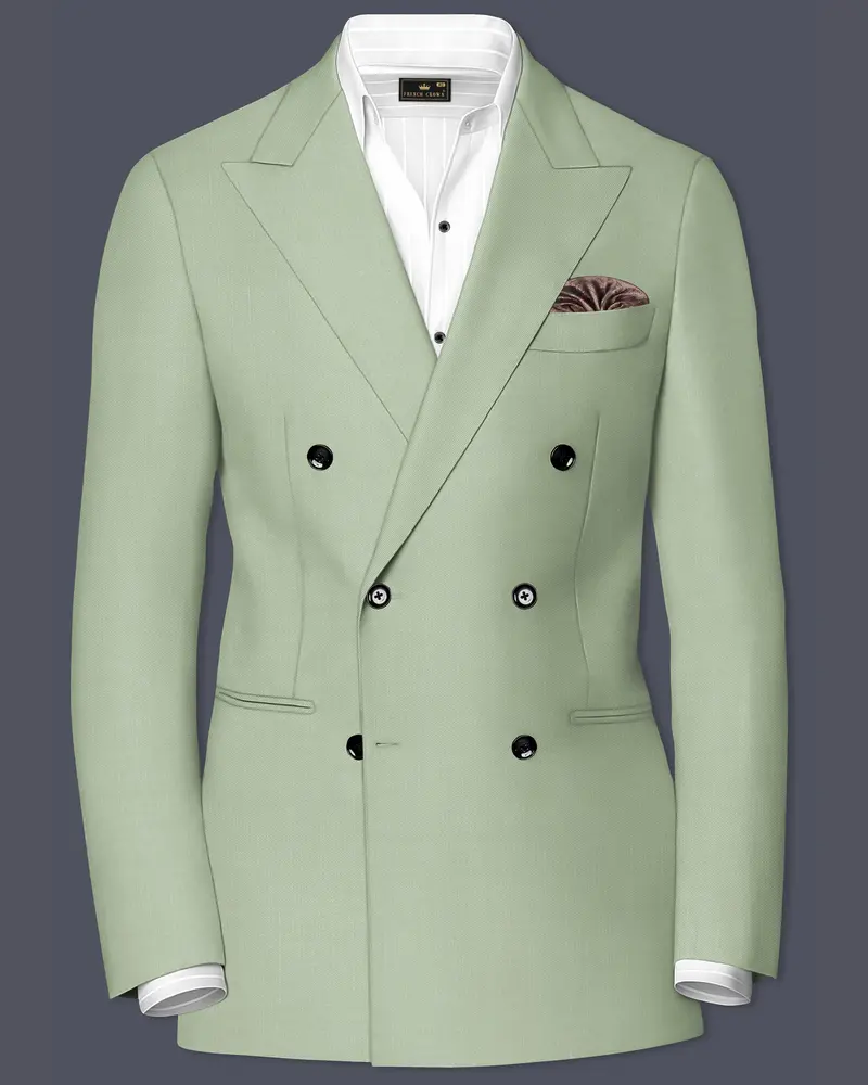 Eagle Wool Rich Double Breasted Blazer 1