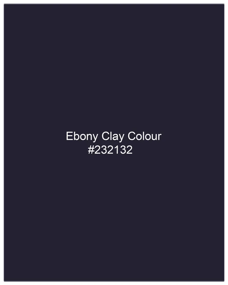 Ebony Clay Blue Luxurious Linen Shirt 8