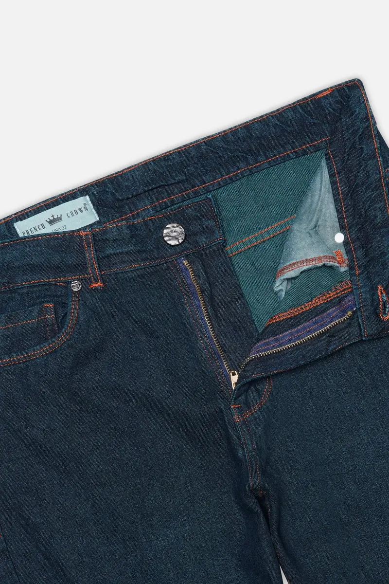 Ebony Clay Blue Rinse Wash Denim 6