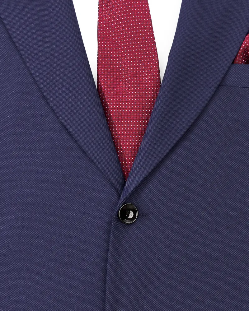 Ebony Clay Blue Single Breasted Blazer 4