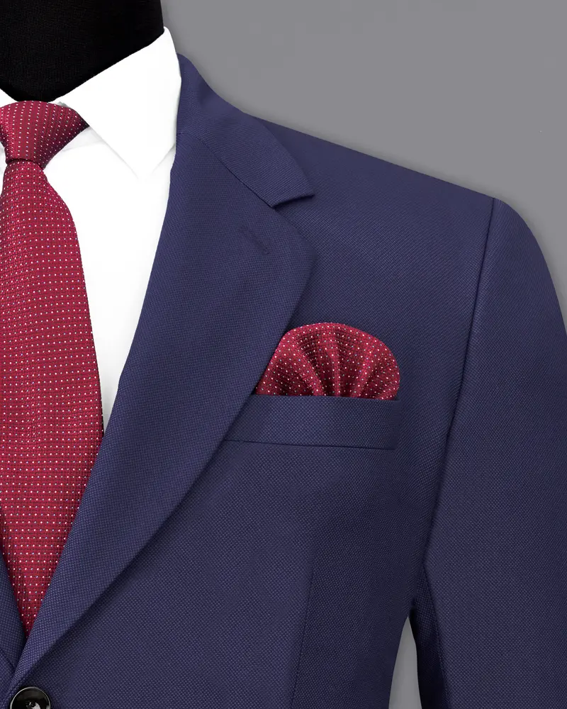 Ebony Clay Blue Single Breasted Blazer 6