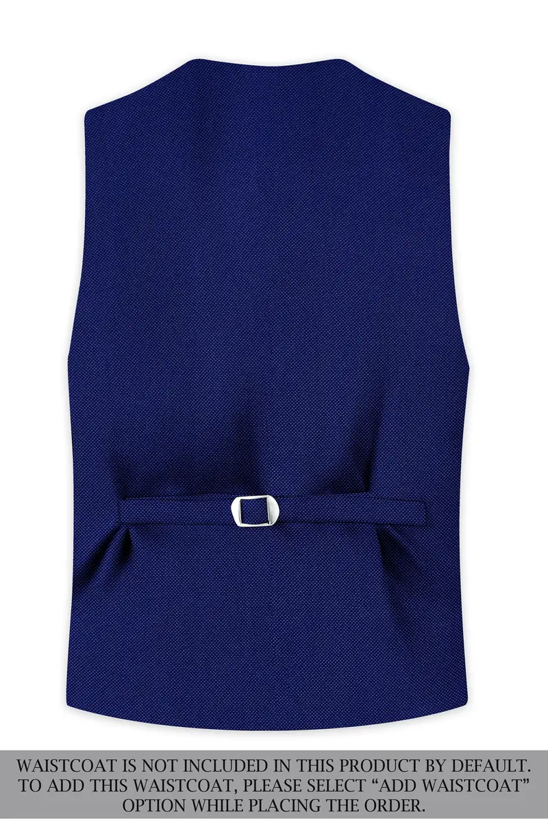 Ebony Clay Blue Single Breasted Suit 19