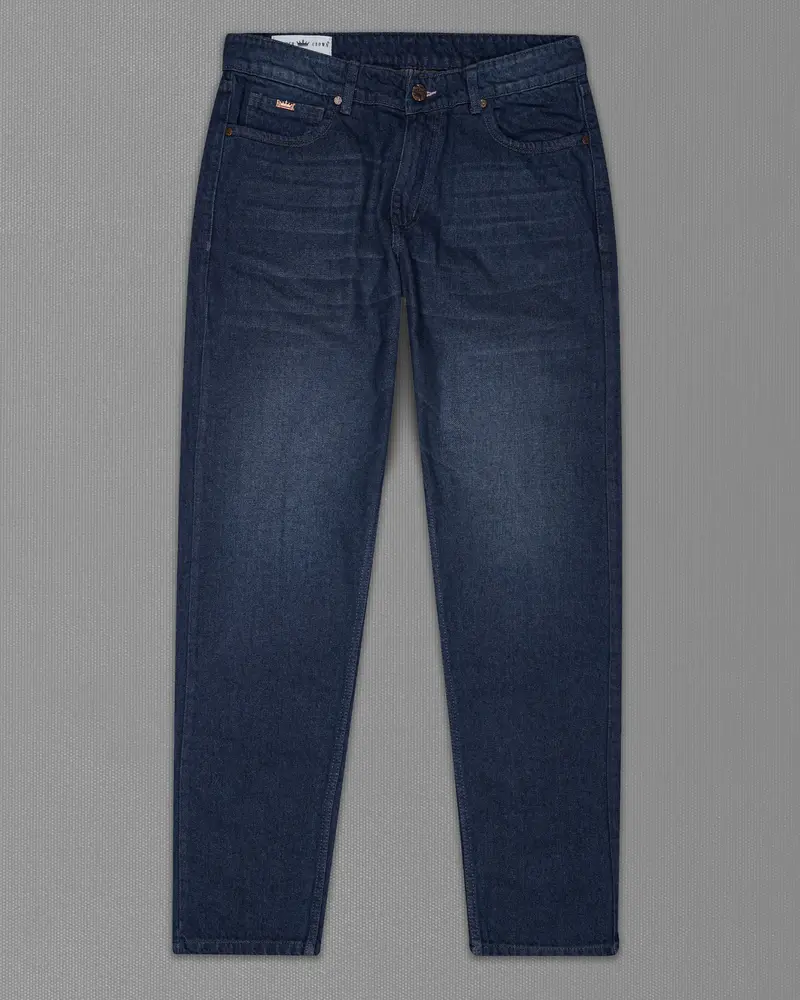 Ebony Clay Blue Whiskering Wash Denim 2