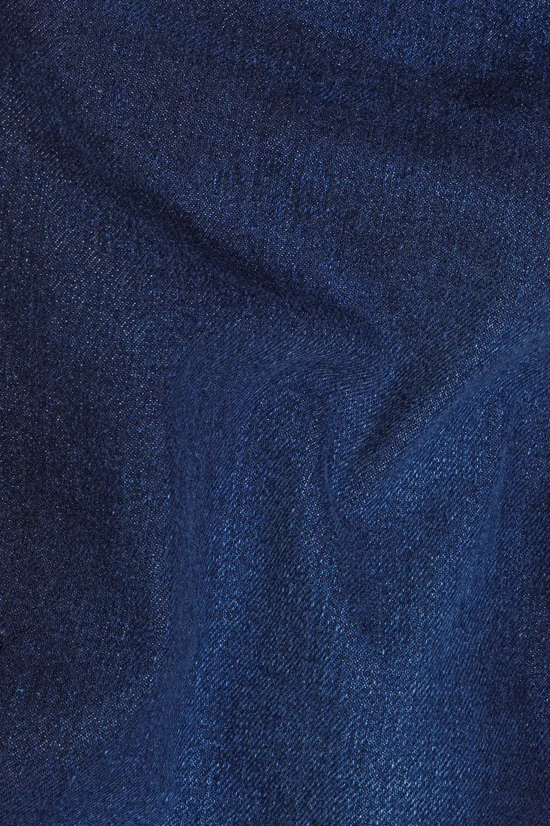 Ebony Clay Blue Whiskering Wash Denim 3