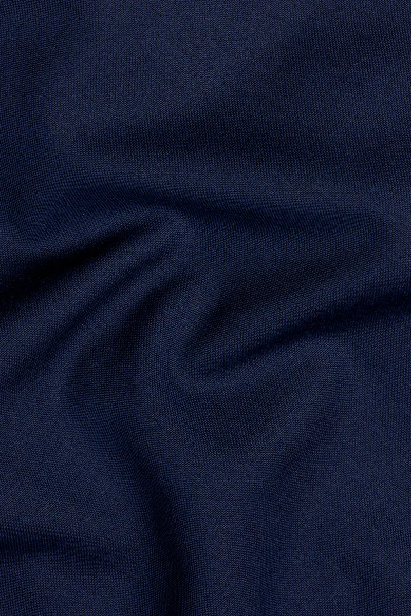 Ebony Clay Blue Wool Rich Pant 3