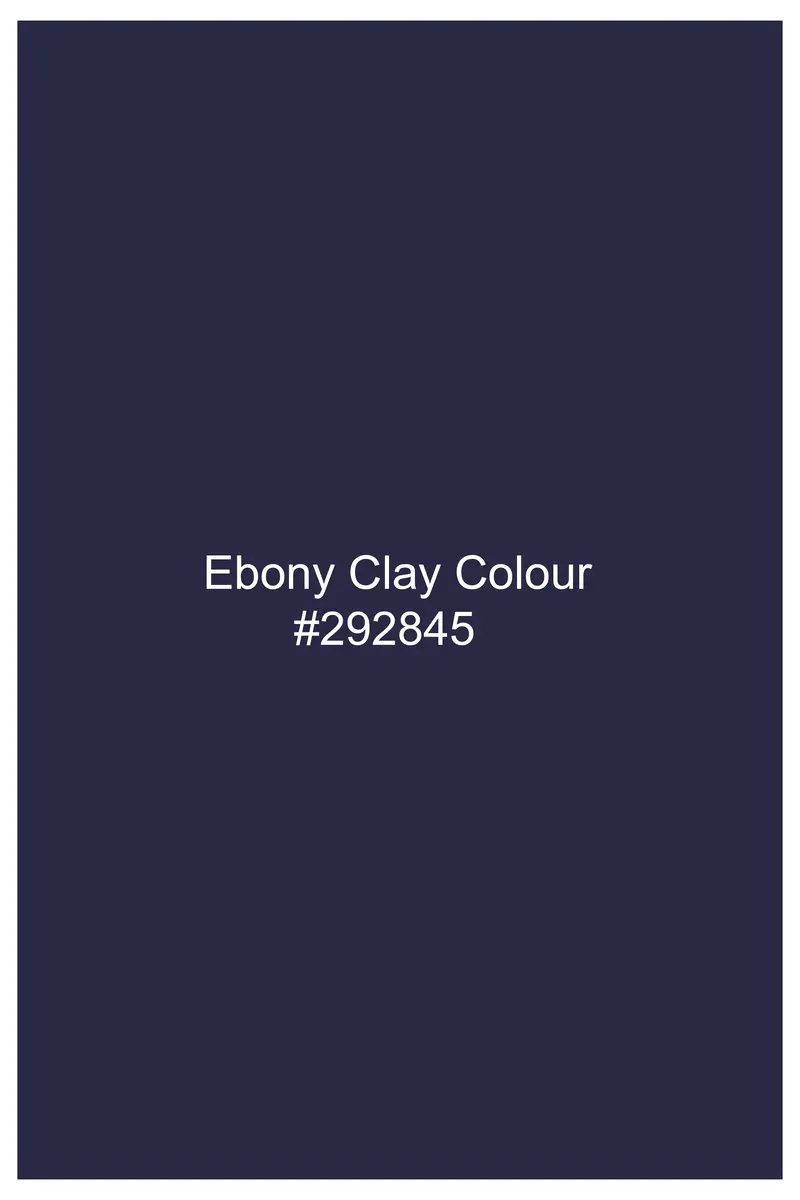 Ebony Clay Blue Wool Rich Pant 9