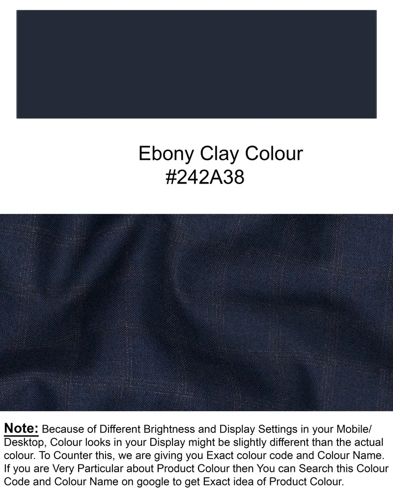 Ebony Clay Windowpane Wool Rich Waistcoat 7