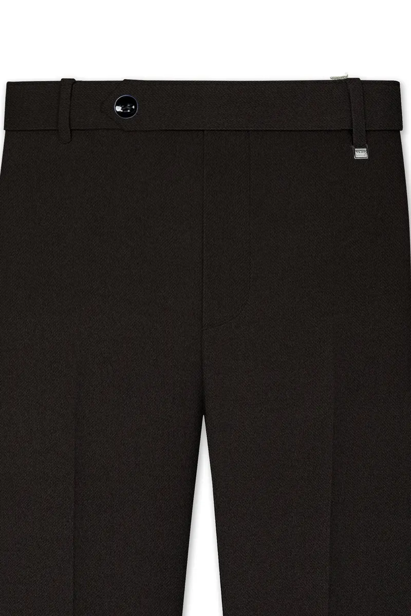 Eclipse Brown Double Breasted Suit 12