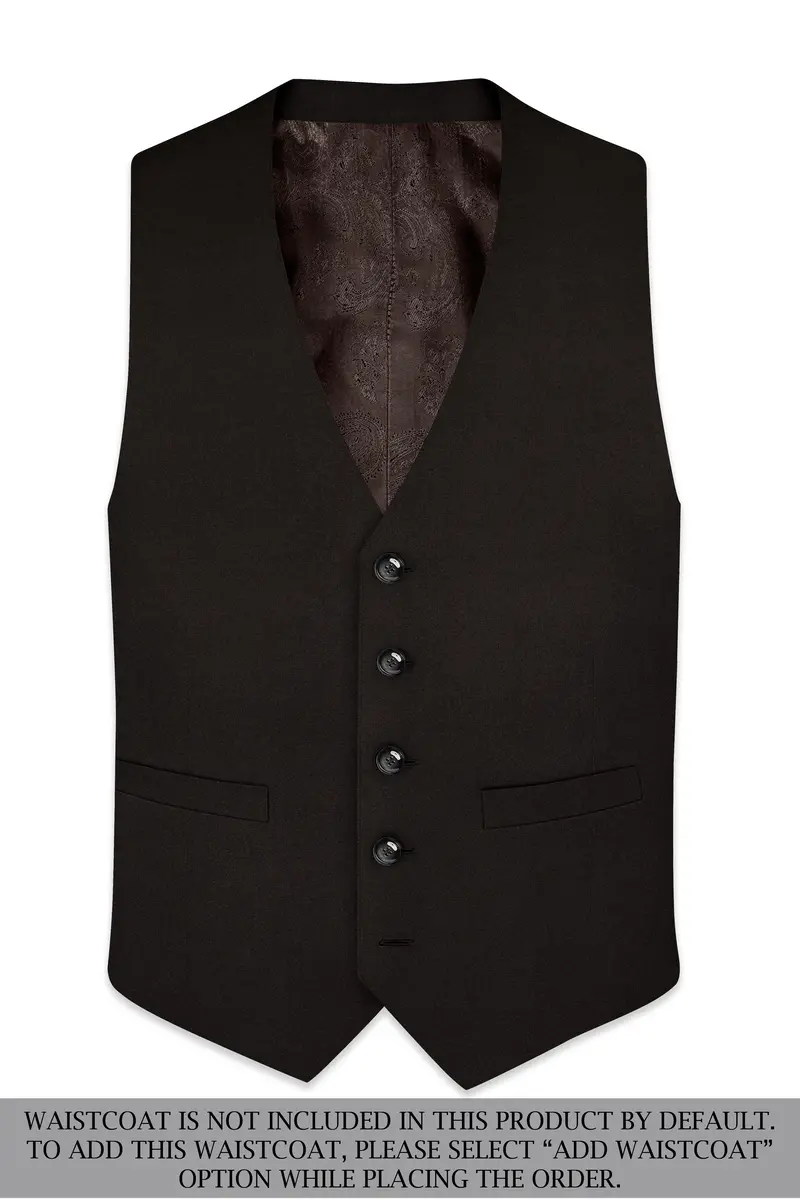 Eclipse Brown Double Breasted Suit 16