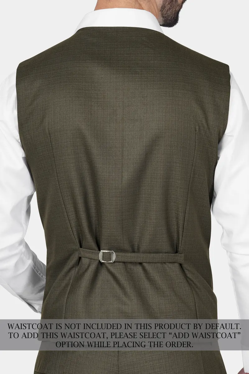 Eclipse Brown Wool Rich Double Breasted Sports Suit 11
