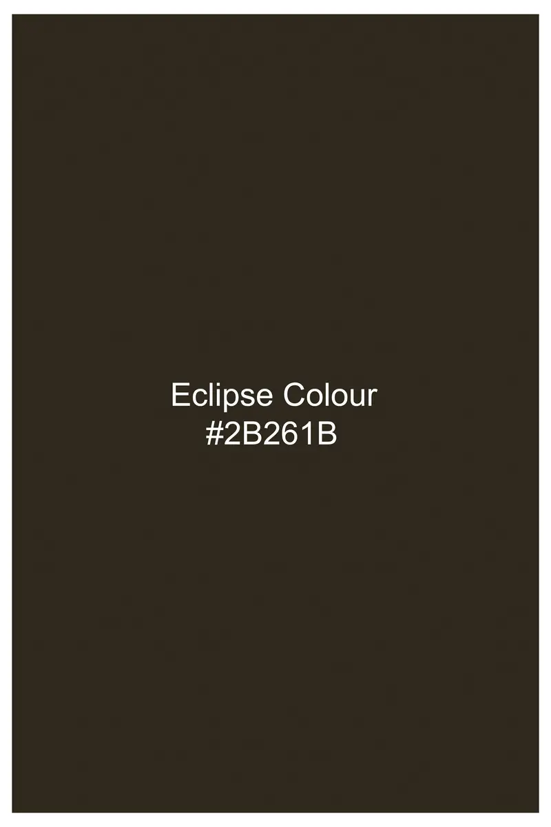 Eclipse Brown Wool Rich Double Breasted Sports Suit 17