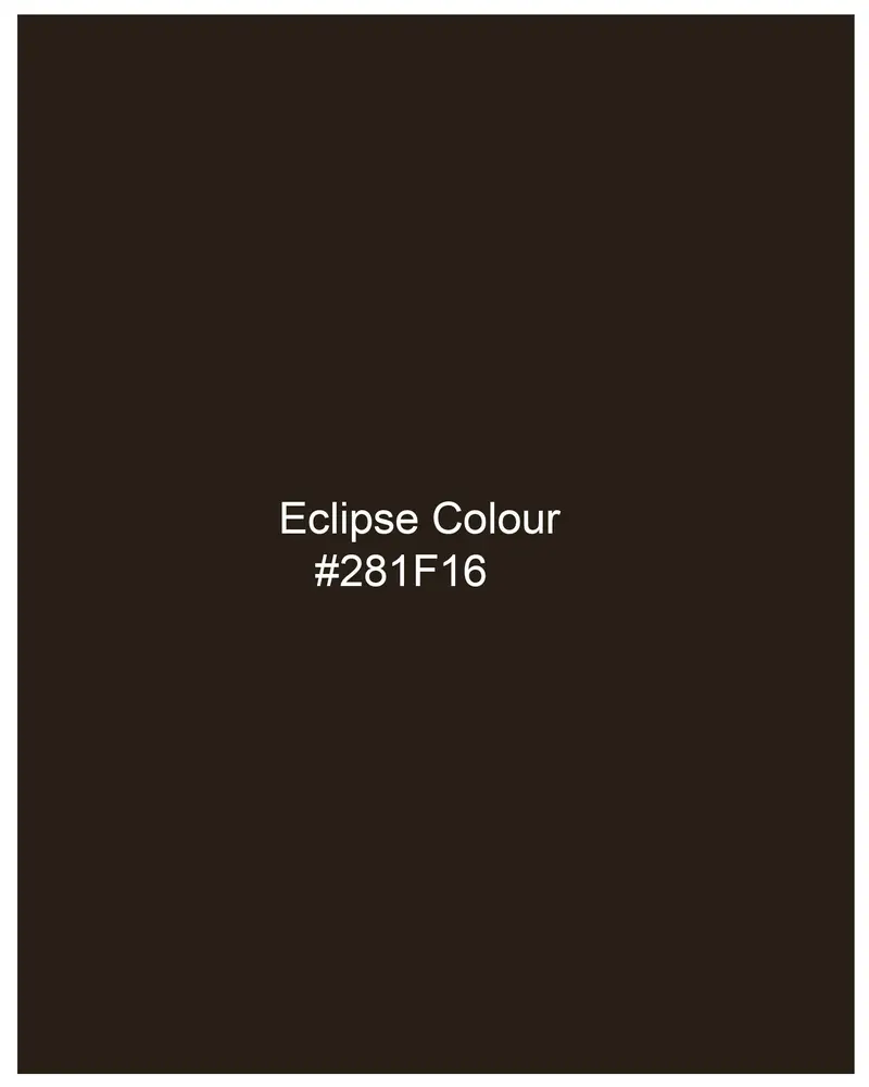 Eclipse Dark Brown Bandhgala Nehru Jacket 8