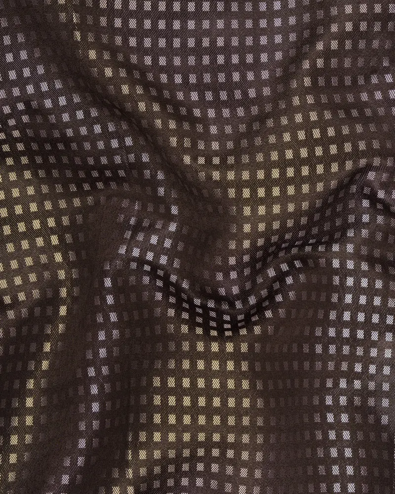 Eclipse Geometric Textured Nehru Jacket 3
