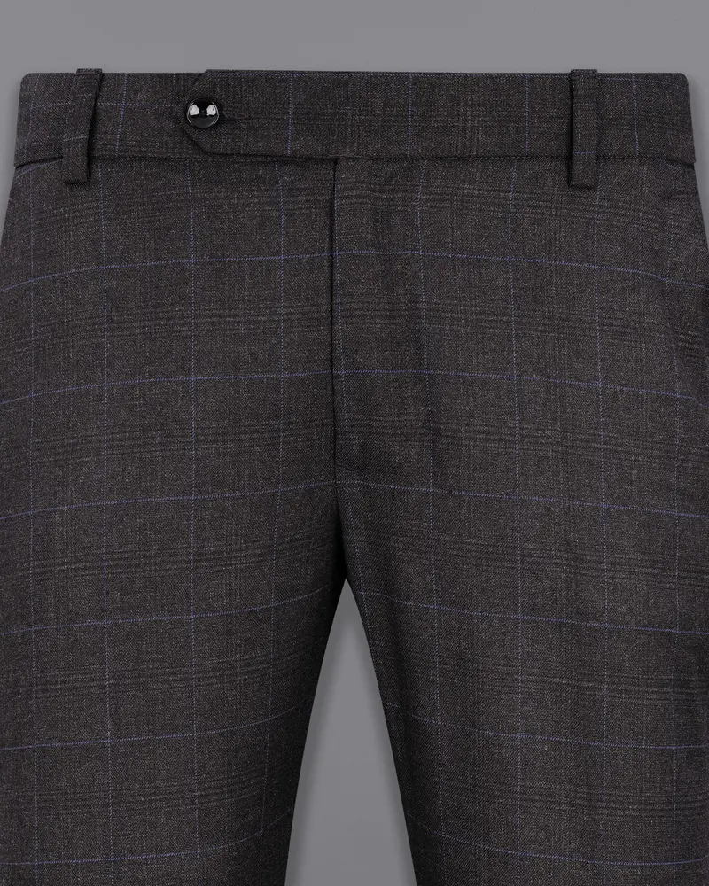 Eclipse Gray Plaid Pant 2