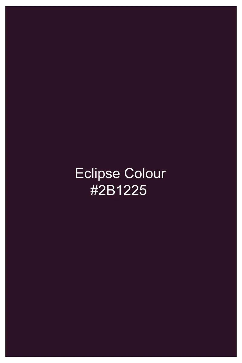 Eclipse Maroon Premium Cotton Bandhgala Designer Blazer 8
