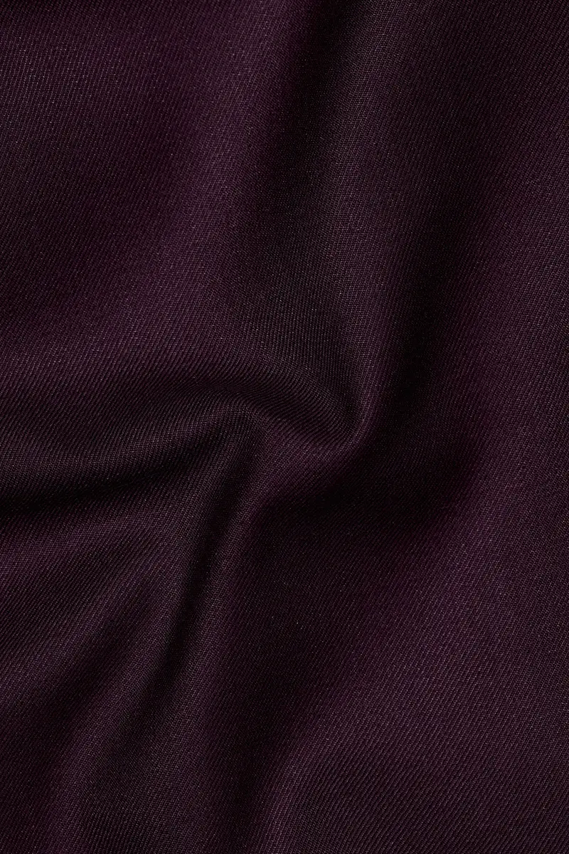 Eclipse Maroon Textured Pant 3