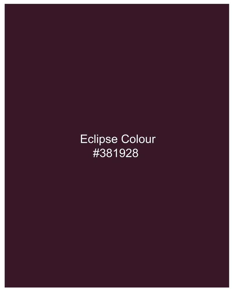 Eclipse Maroon Textured Pant 7
