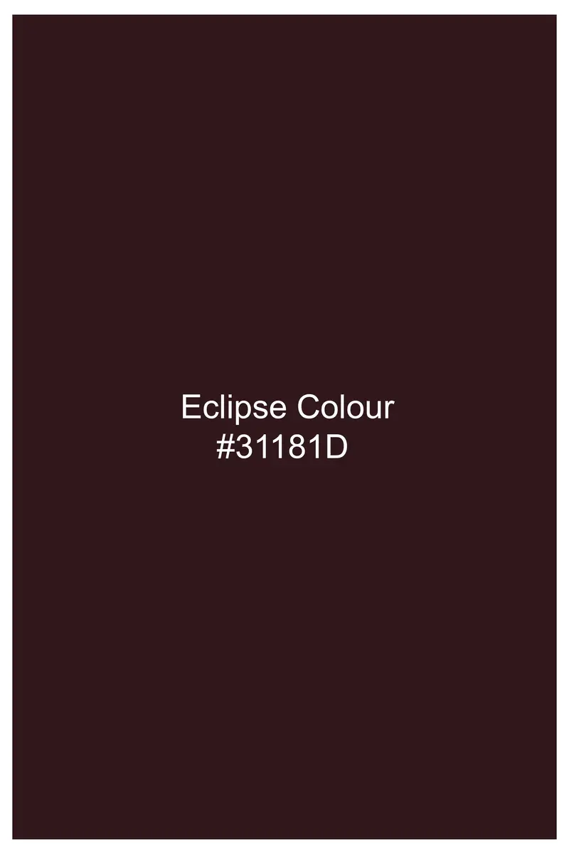 Eclipse Maroon Textured Wool Rich Nehru Jacket 6