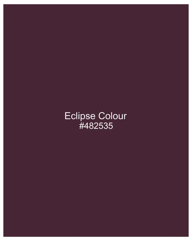 Eclipse Purple Bandhgala Velvet Suit 16