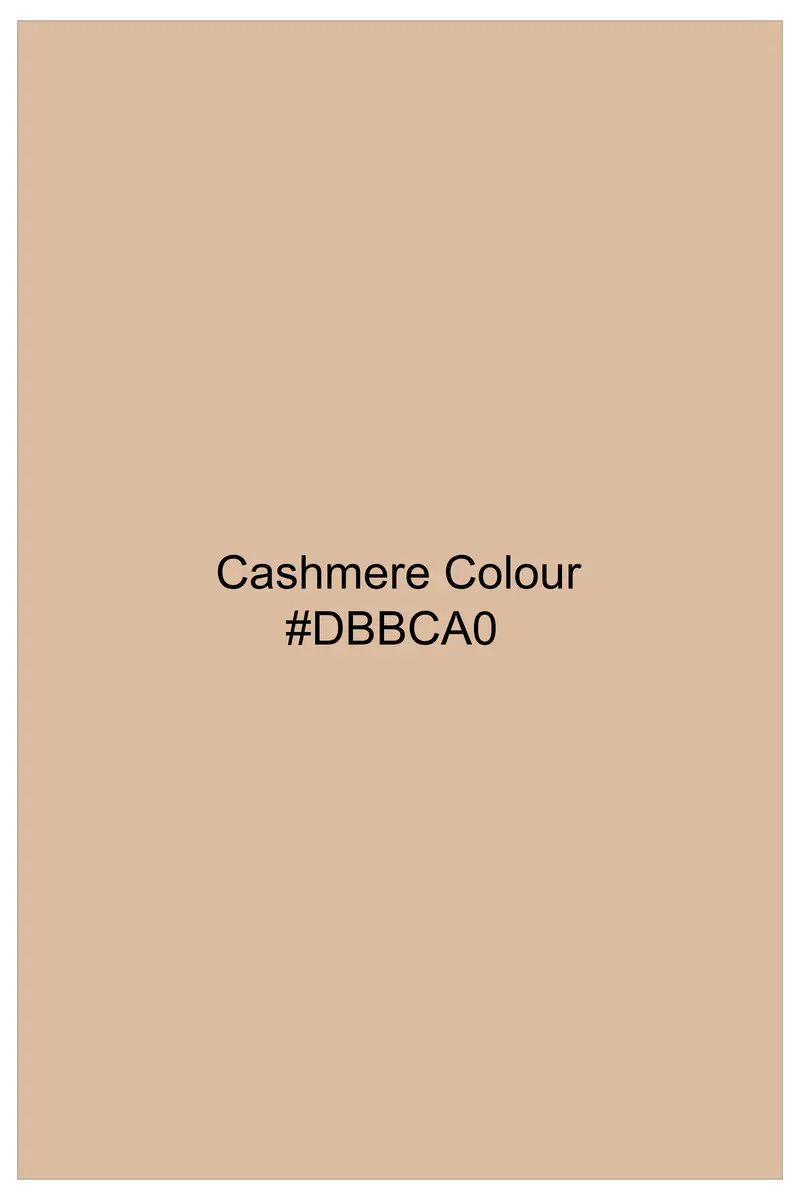 Ecru-Cashmere Cream Slight Stretch Subtle Sheen Poly-Viscose Double Breasted Blazer 10