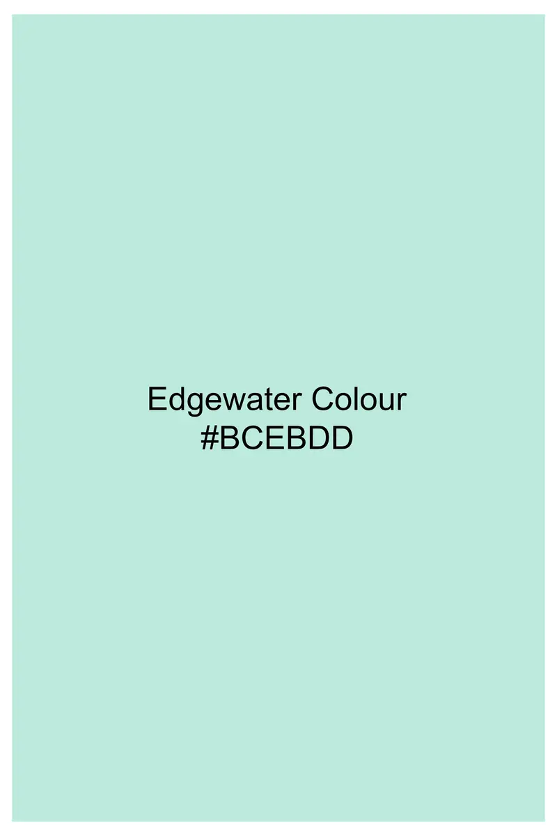 Edgewater Green Viscose Embroidered With Tikki Work Designer Kurta Set 8