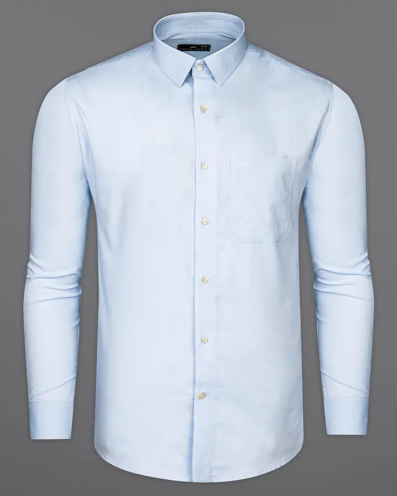 Edgewater Sky Blue Royal Oxford Shirt 5