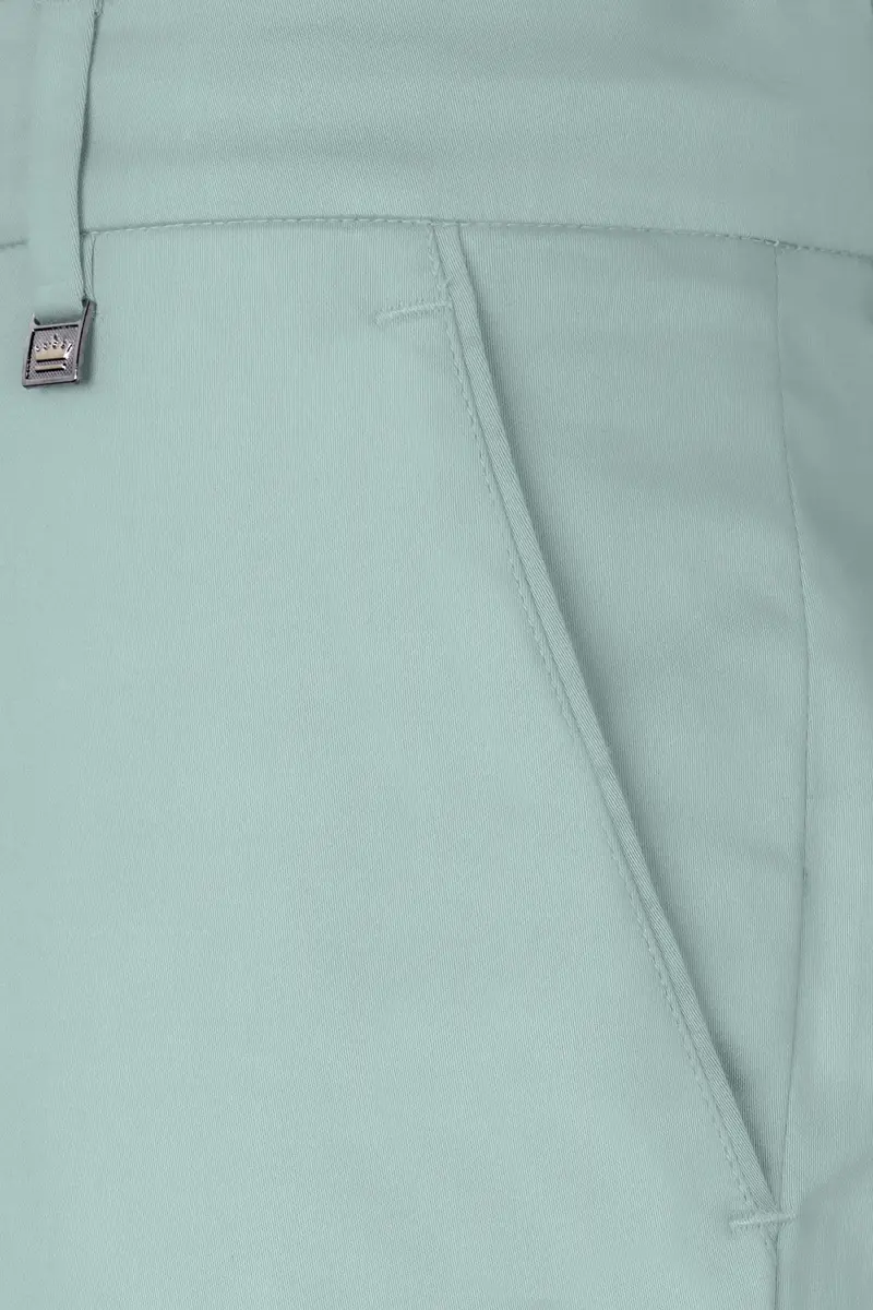 Edward Blue Premium Cotton Bandhgala Stretchable Traveler Suit 18