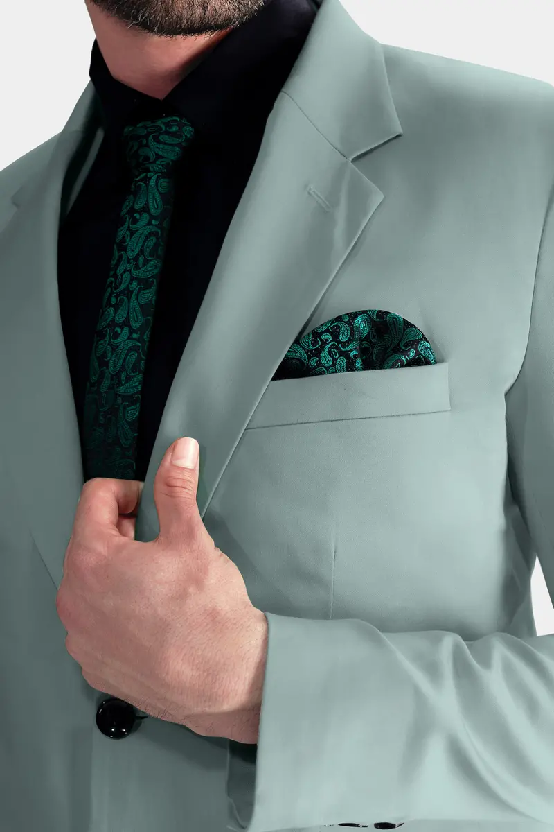 Edward Blue Premium Cotton Stretchable Traveler Blazer 8