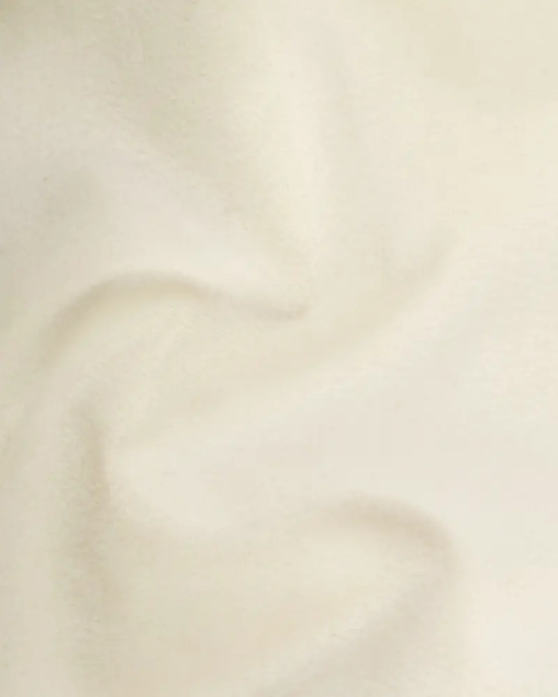 Eggshell Cream Single Breasted Premium Velvet Designer Blazer 3
