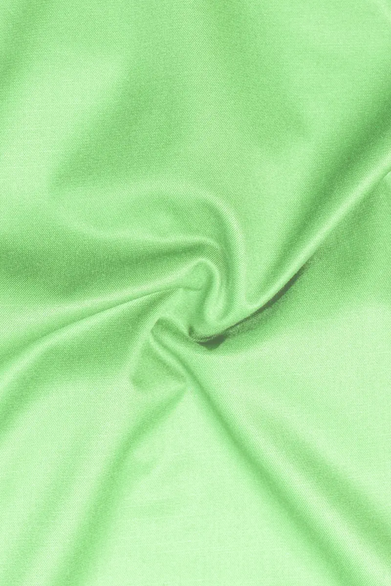 Emerald-Mint Green Solid Wool Rich Peak Lapel Tuxedo Slight Stretch Blazer 3