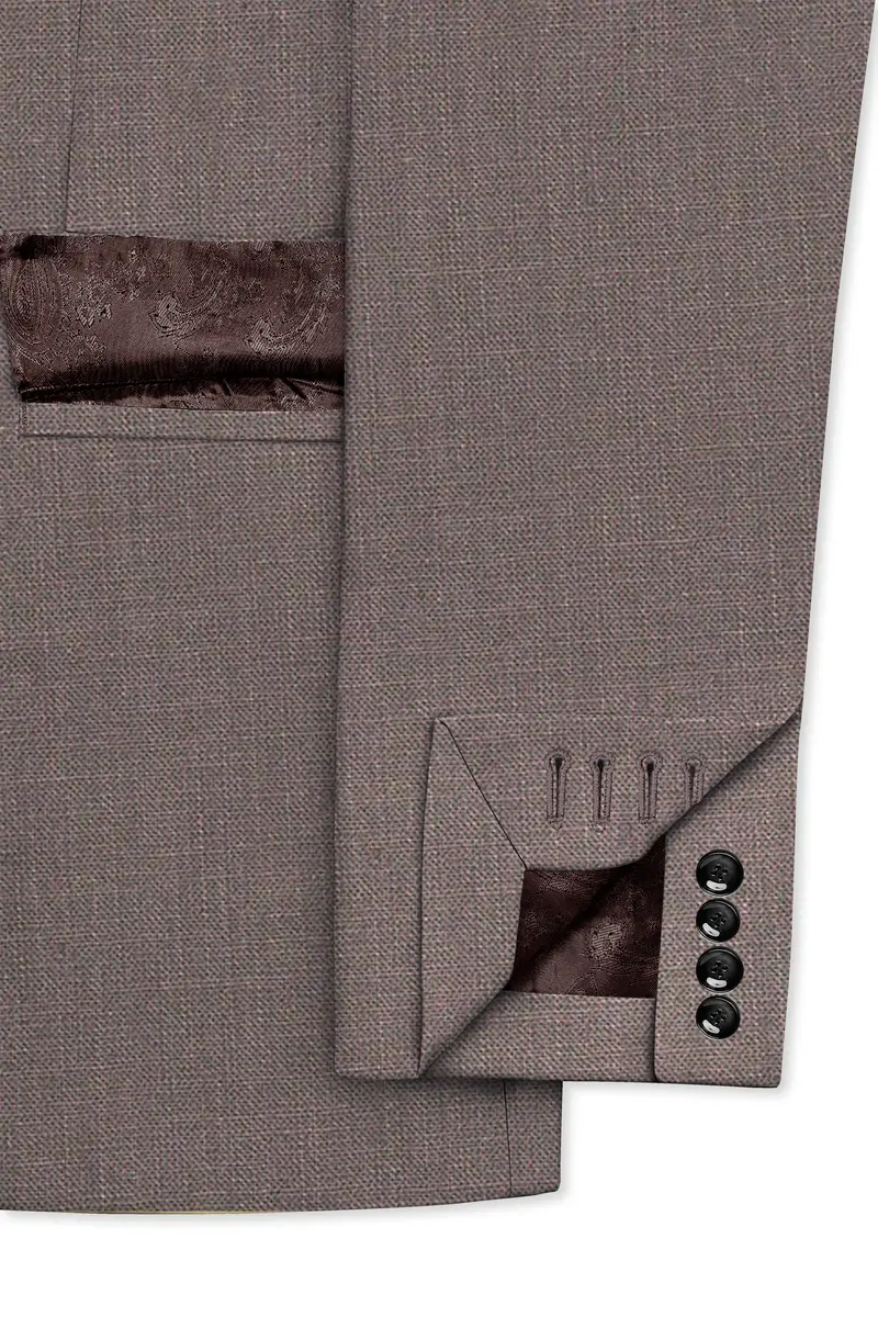Emperor Brown Premium Cotton Blazer 6