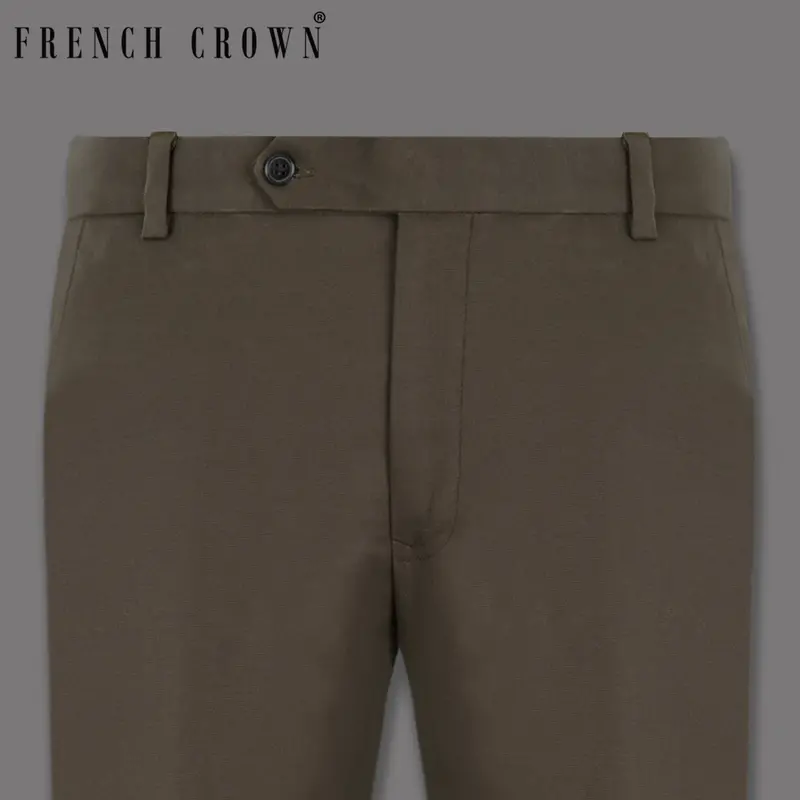 Emperor Brown Premium Cotton Pant 1