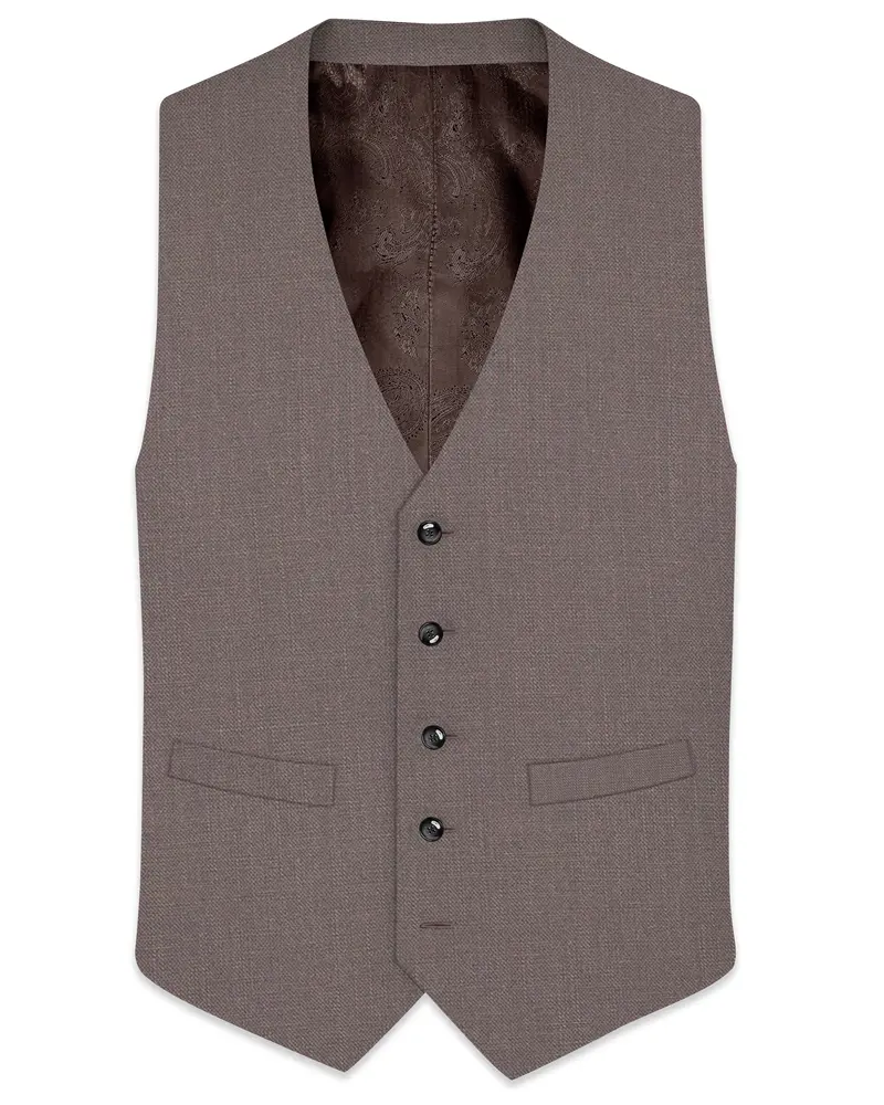 Emperor Brown Premium Cotton Waistcoat 1