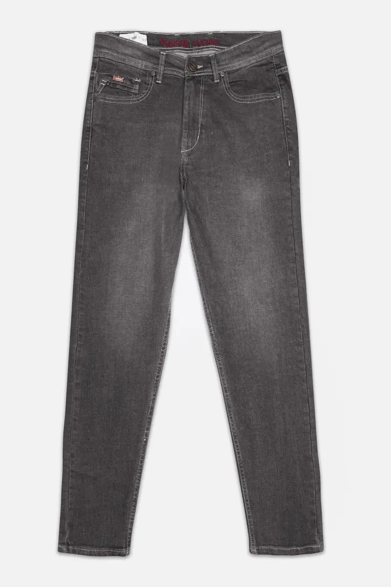 Emperor Gray Stone Wash Denim 2