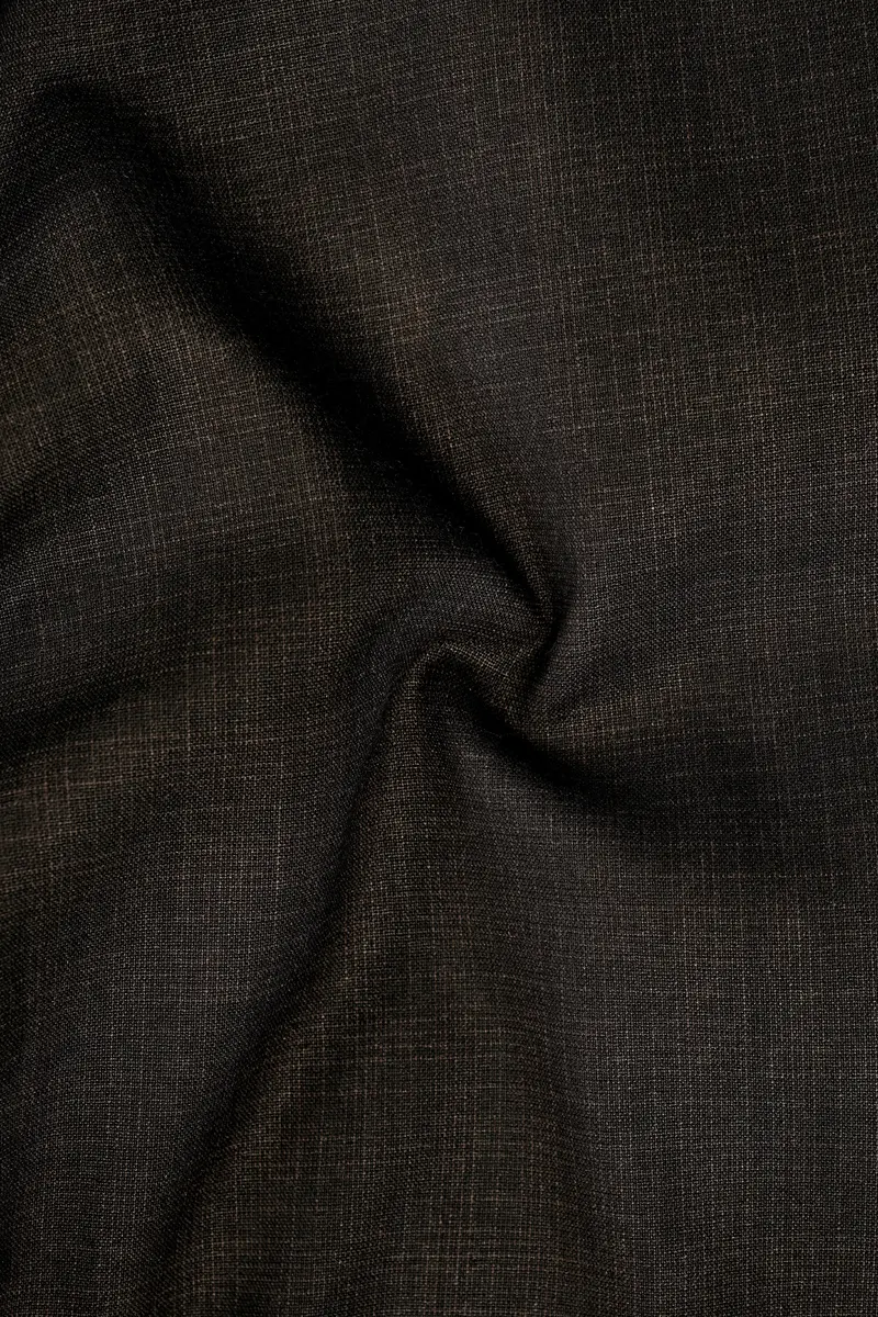 Emperor Gray With Hemlock Dark Brown Checkered Double Breasted Blazer 3