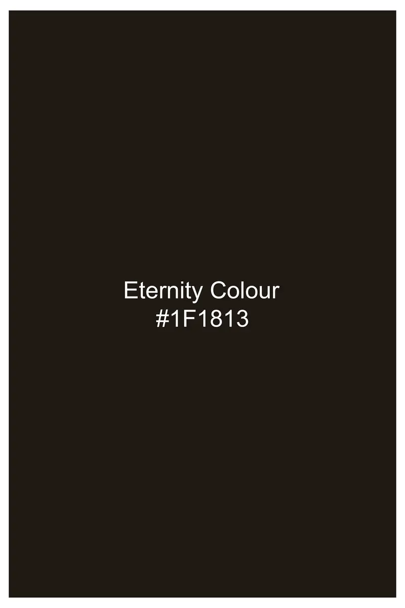 Eternity Brown Twill Premium Cotton Designer Jacket 9
