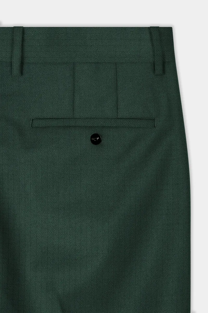 Everglade Green Micro Checkered Wool Rich Suit 11