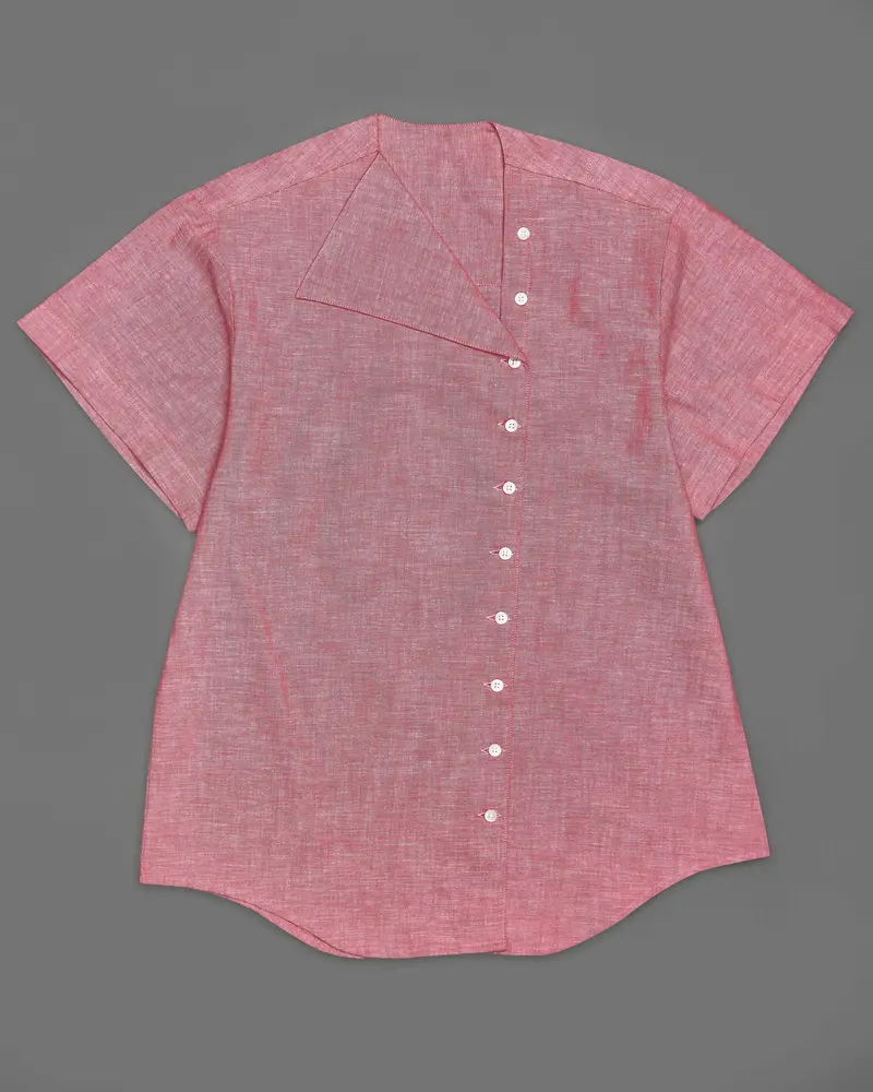 Faded Pink Premium Cotton Shirt 2
