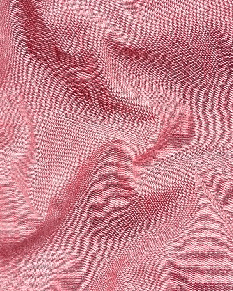 Faded Pink Premium Cotton Shirt 3