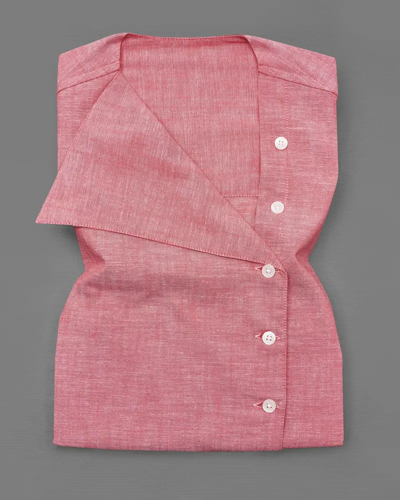 Faded Pink Premium Cotton Shirt 4