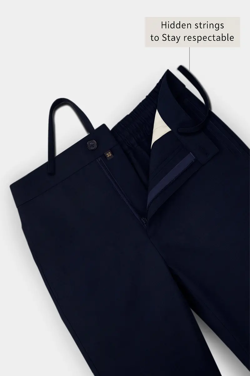 Fadevia-Cinder Blue Super Soft Chambray Premium Cotton Lounge Pant 5