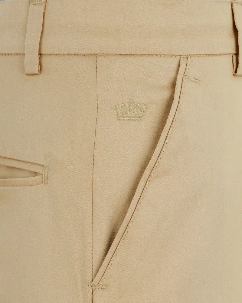 Fawn Beige Premium Cotton Pant 5