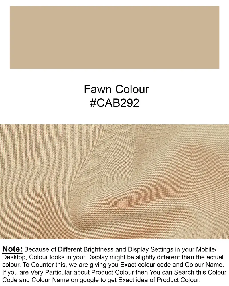 Fawn Beige Premium Cotton Pant 6