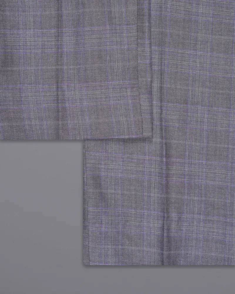 Fedora Plaid Wool Rich Pant 6