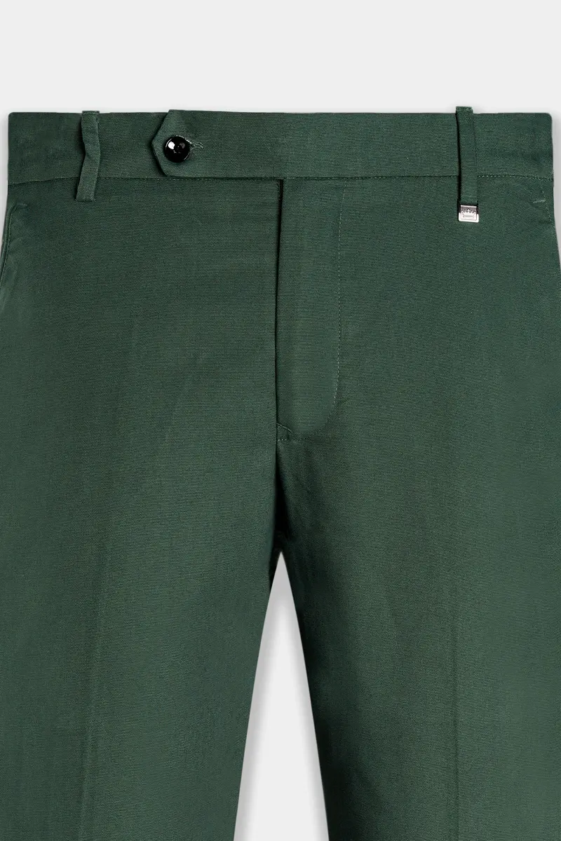 Fern Green Premium Cotton Pant 2