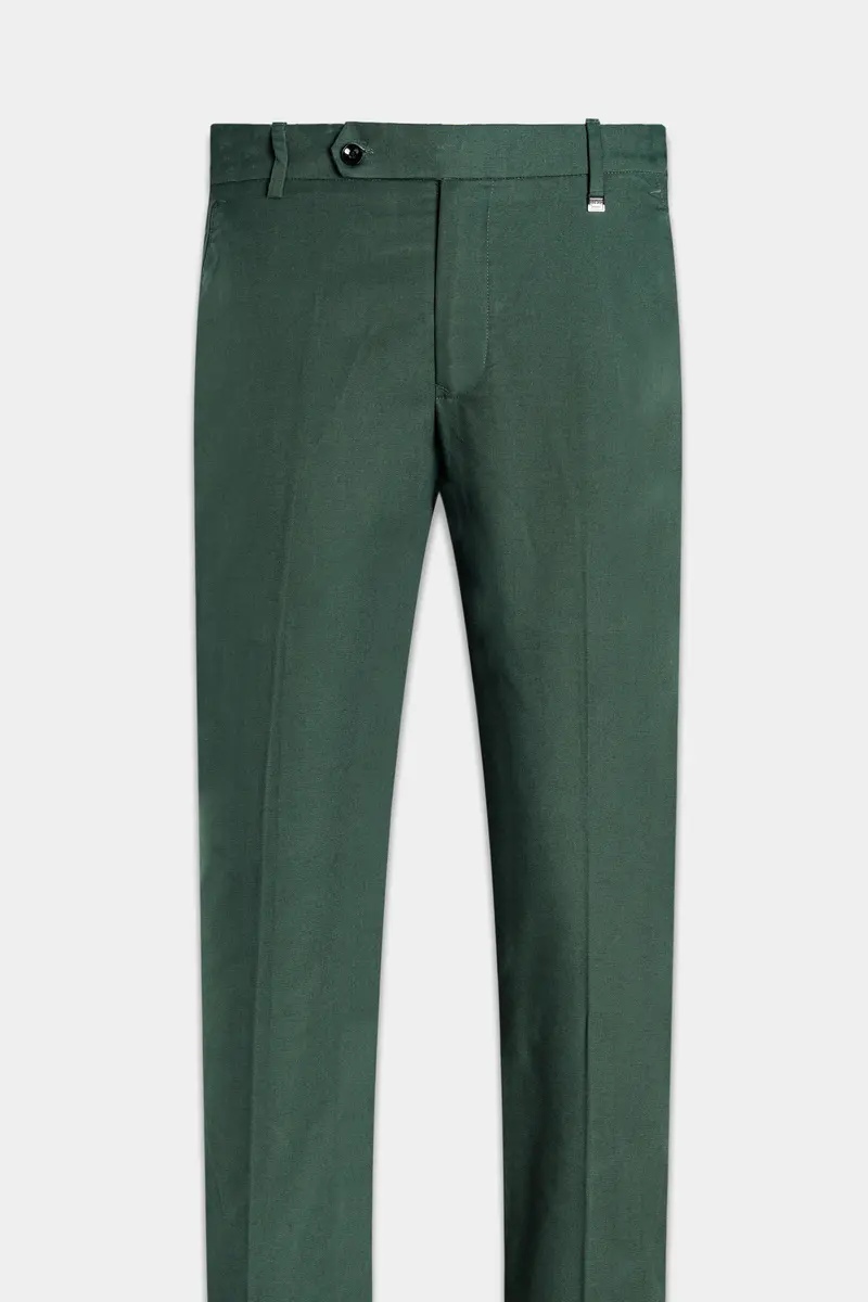 Fern Green Premium Cotton Pant 4