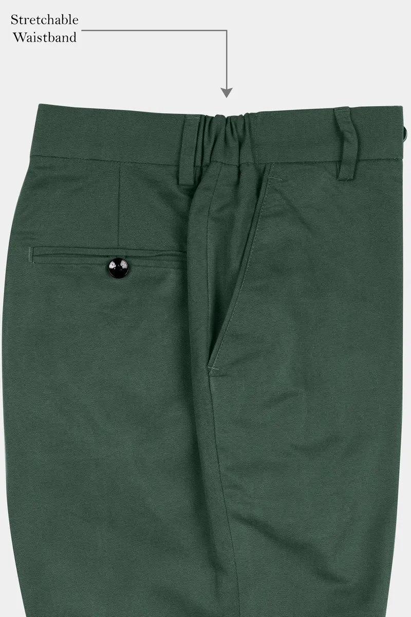 Fern Green Premium Cotton Pant 6