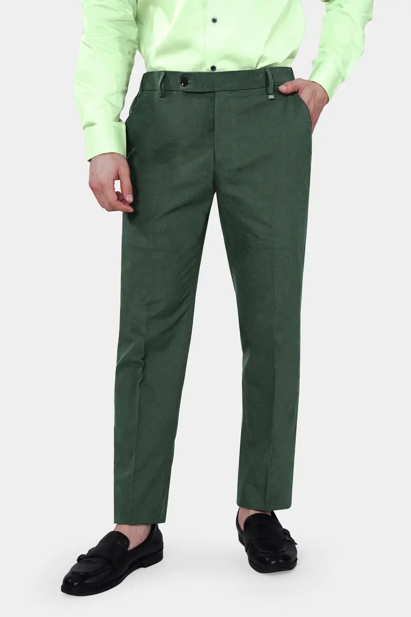 Fern Green Premium Cotton Pant 7
