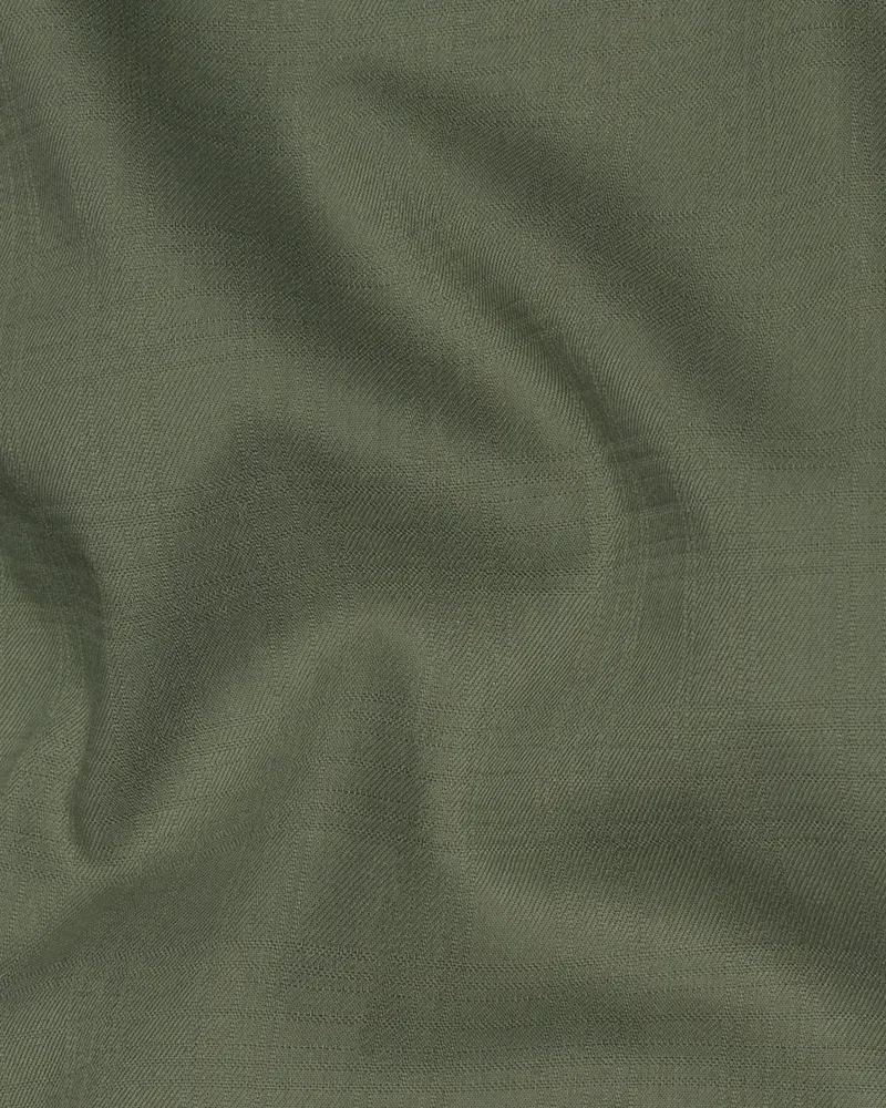 Finch Green Wool Rich Pant 3